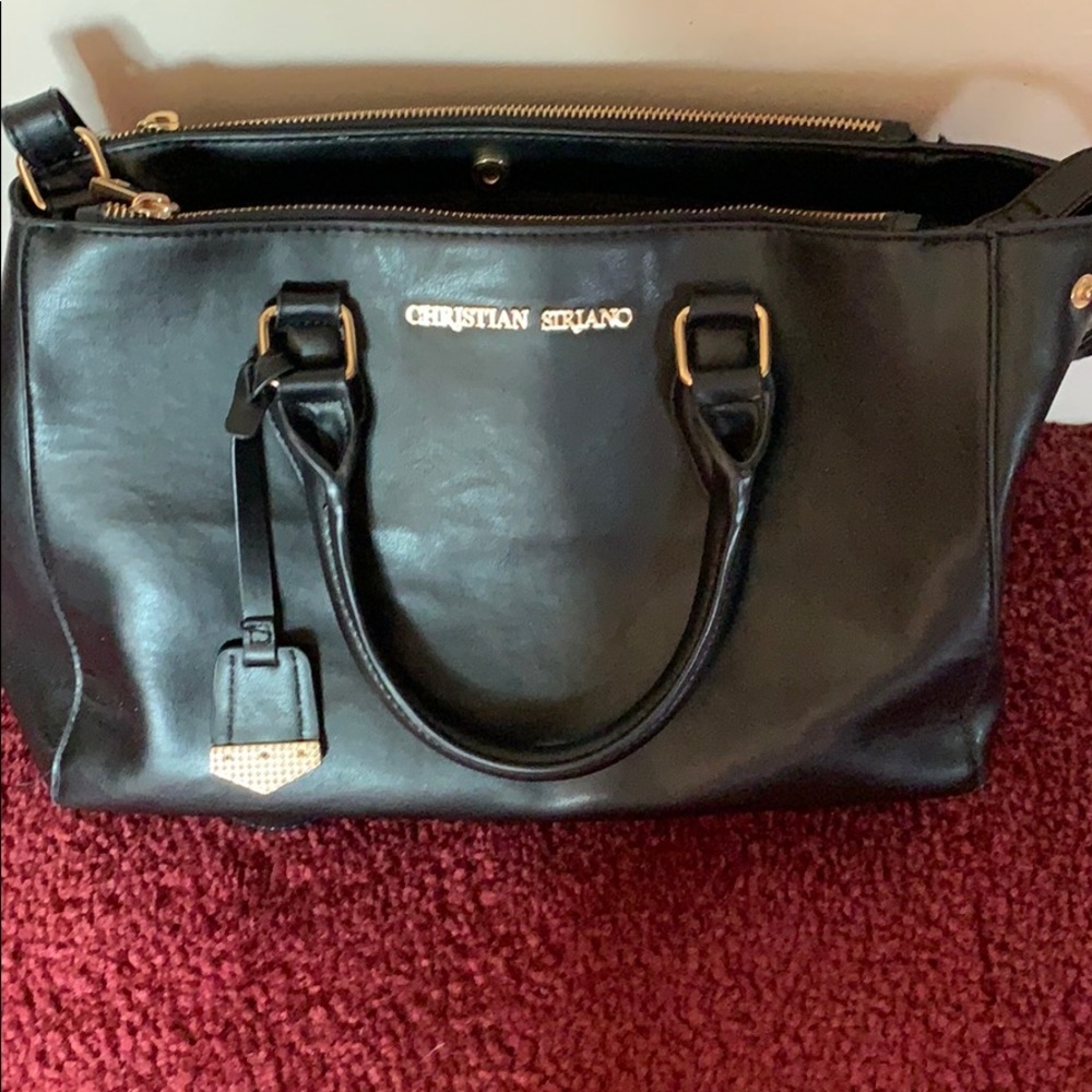 Christian Siriano Black Handbag
